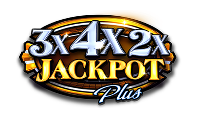 4X3X2X Jackpot Plus Slots Logo